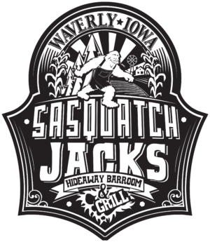 Sasquatch Jacks Hideaway Barroom & Grill Logo